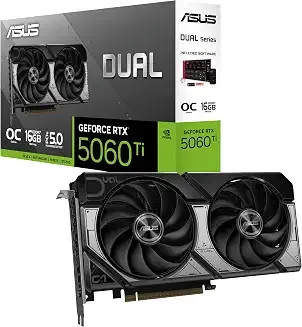 ASUS Dual RTX 5060 Ti OC 16GB