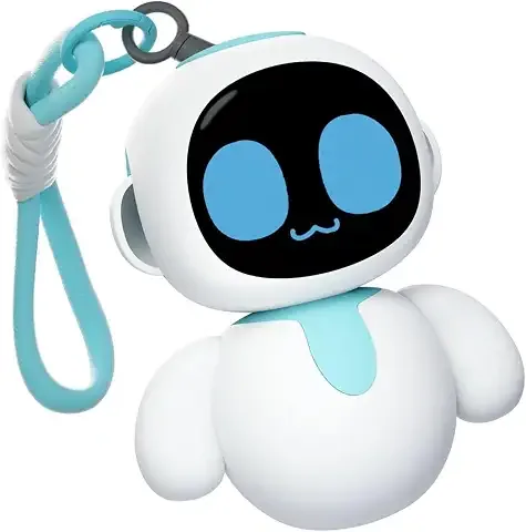 Eiliko, tu pequeño robot compañero (correa azul)