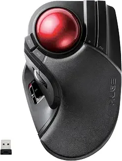 ELECOM HUGE Trackball inalámbrico 2.4GHz (M-HT1DRBK)