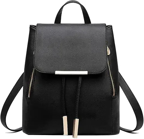 Pahajim mochila de moda para mujer con cartera (piel sintética)