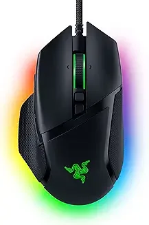 Razer Basilisk V3, ratón ergonómico con cable (negro)