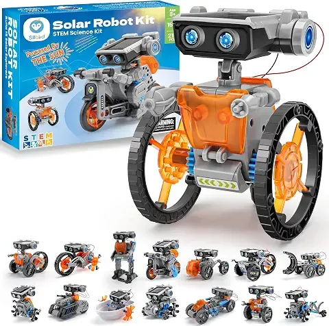 Sillbird, kit de robot de construcción solar 15 en 1