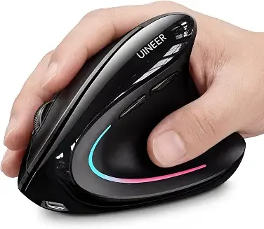 Uineer ratón ergonómico vertical Bluetooth